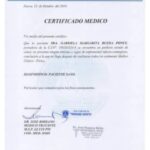 certificado de salud para trabajo