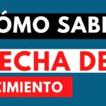 como saber fecha de nacimiento con dni