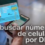 como saber número de celular con dni