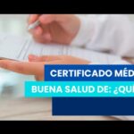 modelo de certificado médico de buena salud perú