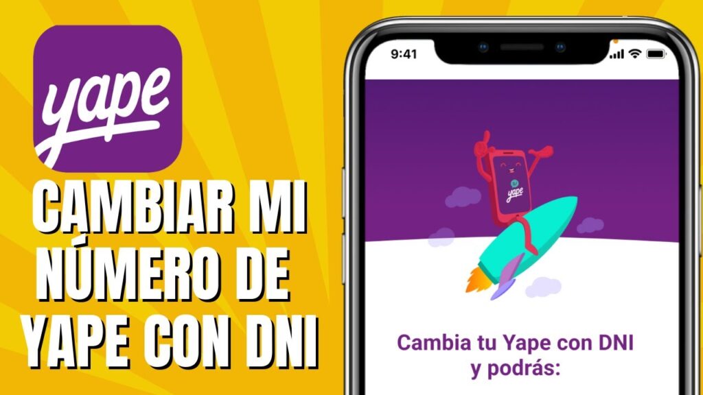 cambiar número de yape