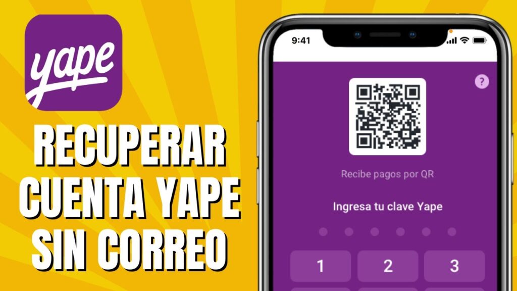 como recuperar cuenta de yape