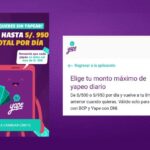 ¿Cuánto es el monto máximo para Yapear en Perú?