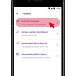 ¿Cómo realizar una transferencia interbancaria con Scotiabank en Perú?