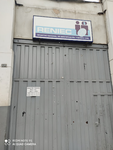 RENIEC - Registro Nacional de Identificación y Estado Civil