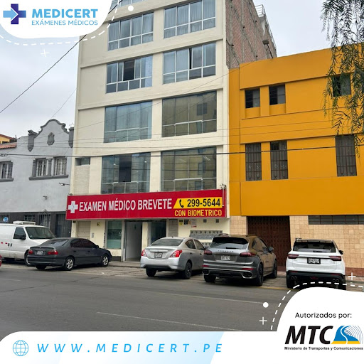 Medicert - Examen Médico para Brevete Lince
