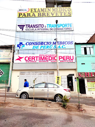 Consorcio Médicos de Perú - Examen Médico para Brevete